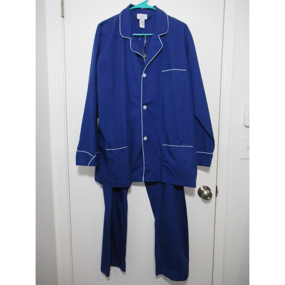 Christian Dior Monsieur Pajama Set Men's Size XL Vintage